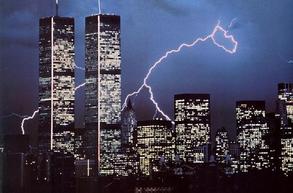 Foudre sur tours du WTC