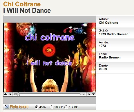 I will not dance