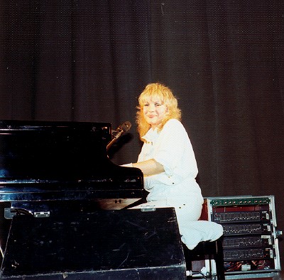 Chi on stage